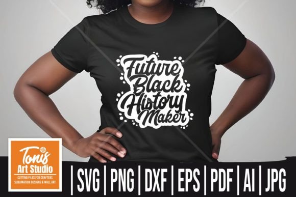 Download Future Black History Maker SVG File - Black history Collection