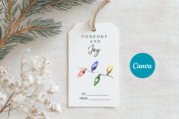 Download Merry Christmas Gift Tag Template - Premium Resources
