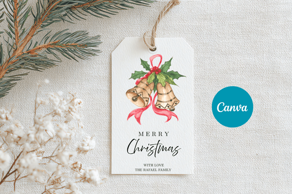Download Merry Christmas Gift Tag Template - Premium Resources