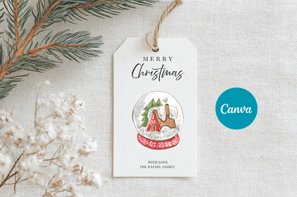 Download Merry Christmas Gift Tag Template - Premium Bundle